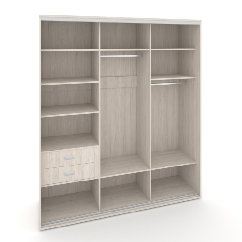 Корпус 3-х секционного шкафа высокого L=1919мм Maris SH.K3-3.1 K5 фото 2