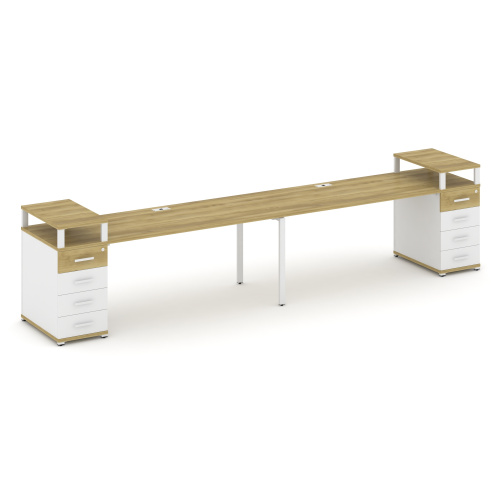 Бенч-система на 2 места с 2 опорными тумбами Concept CN.ORS-428 фото 11