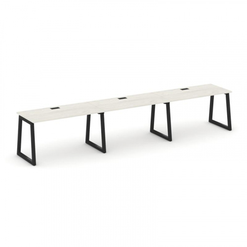 Style Project Рабочая станция 1 сторон. SN-5T1.ORS-034 Акация Лорка/Металл Антрацит/Заглушка Пластик фото 8