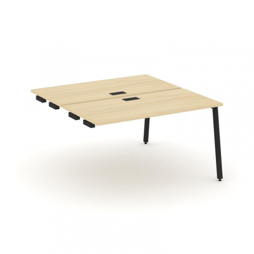 Style Project Стол-приставка к опор. элем. SN-4A.DPRS-011 Дуб Наварра/Металл Белый 980*1432*750 Style Project Стол-приставка к опор. элем. SN-4A.DPRS-011 Дуб Наварра/Металл Белый 980*1432*750