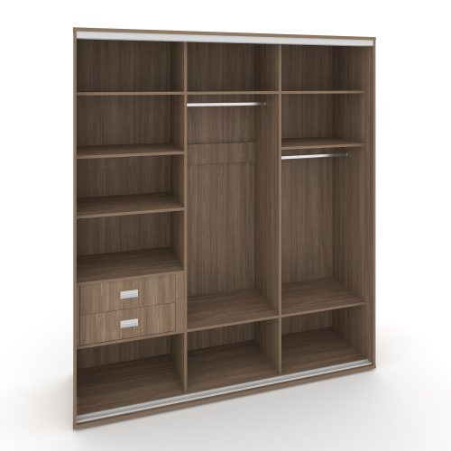 Корпус 3-х секционного шкафа высокого L=1619мм Maris SH.K3-1.1 K5 фото 6