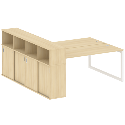 Бенч-система с шкафом-купе на О-обр. м/к Metal System Quattro 50БО.РС-СШК-4.5 фото 15 Бенч-система с шкафом-купе на О-обр. м/к Metal System Quattro 50БО.РС-СШК-4.5 фото 15