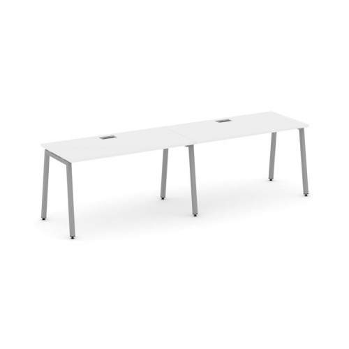 Style Project Рабочая станция 1 сторон. SN-4A.ORS-004 Антрацит/Металл Белый 3160*600*750 фото 2