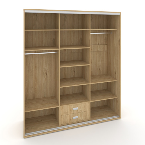 Корпус 3-х секционного шкафа высокого L=2669мм Maris SH.K3-8.1 K2 фото 3