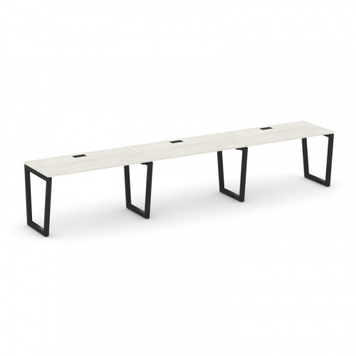 Style Project Рабочая станция 1 сторон. SN-5T2.ORS-032 Акация Лорка/Металл Антрацит/Заглушка Пластик фото 9