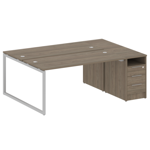 Бенч-система с тумбой на О-обр. м/к Metal System Quattro 40БО.РС-СТП-2.4 фото 3