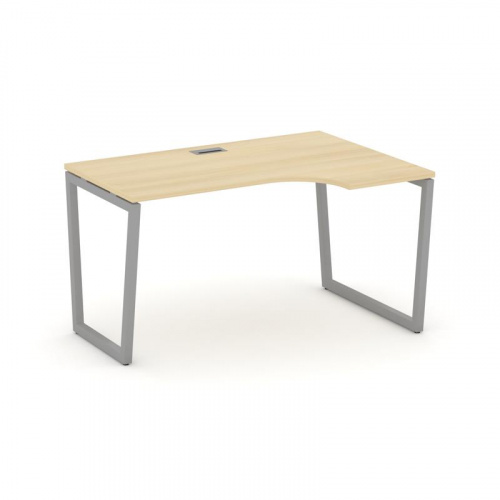 Style Project Стол рабочий эргоном. SN-4T2.SPA-022(R) Акация Лорка/Металл Антрацит/Заглушка Пластик фото 20