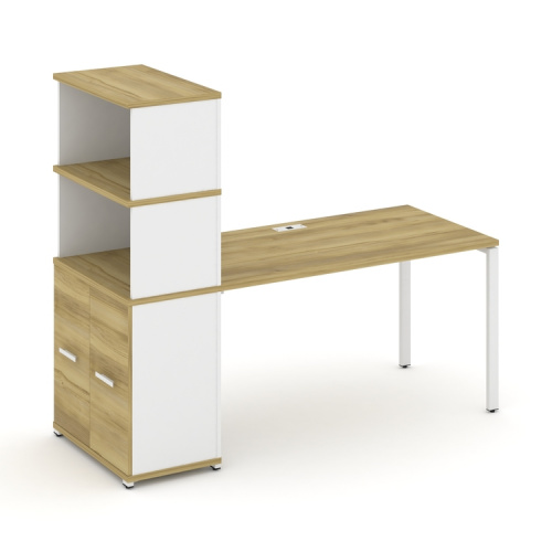 Стол офисный с опорным распашным шкафом Concept CN.SP-231 фото 3 Стол офисный с опорным распашным шкафом Concept CN.SP-231 фото 3