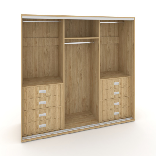 Корпус 3-х секционного шкафа низкого L=2369мм Maris SH.K3-6.2 K5 фото 5