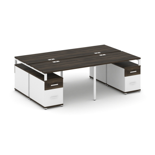 Бенч-система на 4 места с 2 опорными тумбами Concept CN.DRS-330 фото 10