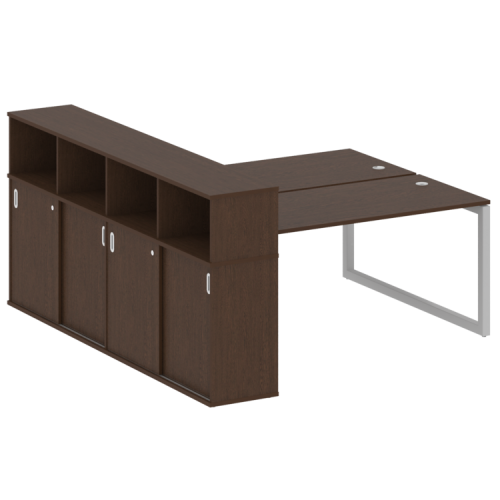 Бенч-система с шкафом-купе на О-обр. м/к Metal System Quattro 50БО.РС-СШК-4.4 фото 8 Бенч-система с шкафом-купе на О-обр. м/к Metal System Quattro 50БО.РС-СШК-4.4 фото 8