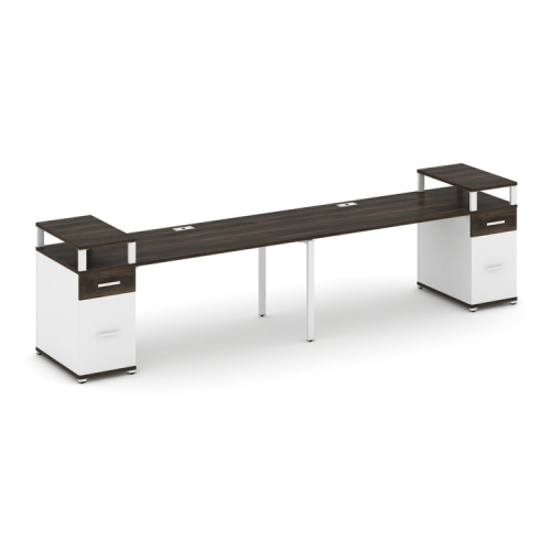 Бенч-система на 2 места с 2 опорными тумбами Concept CN.ORS-431 фото 10 Бенч-система на 2 места с 2 опорными тумбами Concept CN.ORS-431 фото 10