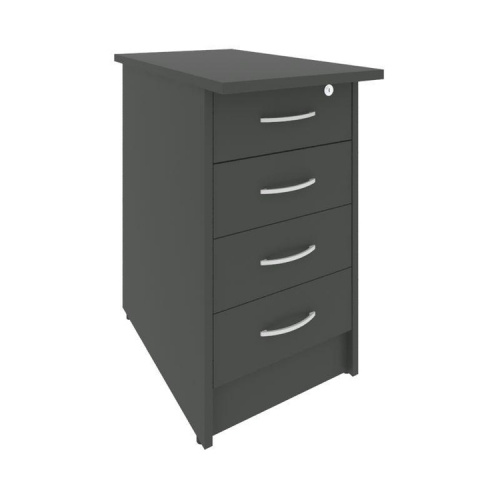 Тумба приставная на 4 ящика с замком Riva А.ТП-4.2F-S фото 2 Тумба приставная на 4 ящика с замком Riva А.ТП-4.2F-S фото 2