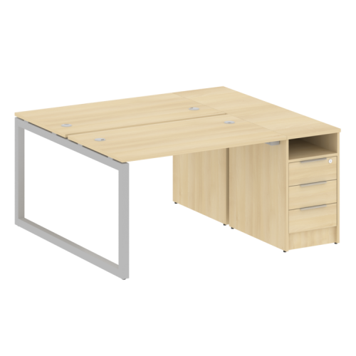 Бенч-система с тумбой на О-обр. м/к Metal System Quattro 50БО.РС-СТП-2.2 фото 4 Бенч-система с тумбой на О-обр. м/к Metal System Quattro 50БО.РС-СТП-2.2 фото 4