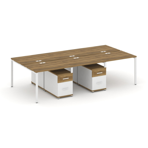 Бенч-система на 6 мест с 2 опорными тумбами Concept CN.DRS-345 фото 8 Бенч-система на 6 мест с 2 опорными тумбами Concept CN.DRS-345 фото 8