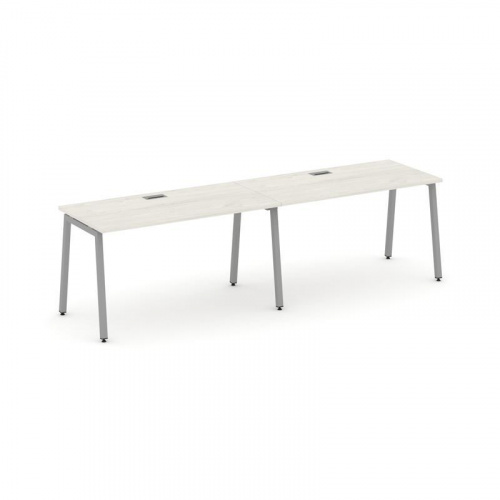 Style Project Рабочая станция 1 сторон. SN-4A.ORS-004 Антрацит/Металл Белый 3160*600*750 фото 9