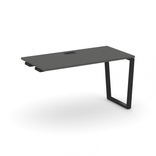 Style Project Стол-приставка к опор. элем. SN-6T2.OPRS-001 Акация Лорка/Металл Антрацит/Заглушка Пла фото 5