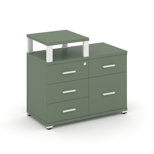 Тумба приставная с 4 ящиками Concept CN.TSP-011 W Тумба приставная с 4 ящиками Concept CN.TSP-011 W