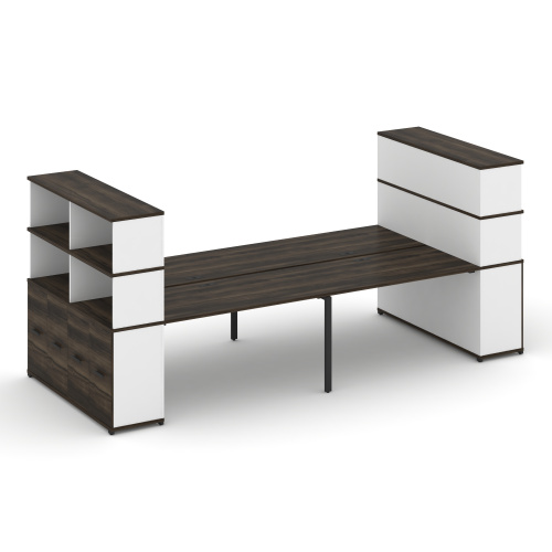 Бенч-система с опорными распашными шкафами Concept CN.DRS-275 фото 9 Бенч-система с опорными распашными шкафами Concept CN.DRS-275 фото 9