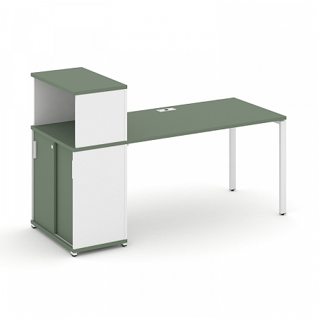 Стол офисный с опорным шкафом-купе Concept CN.SP-239