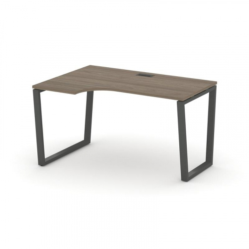 Style Project Стол рабочий эргоном. SN-6T2.SPA-012(L) Акация Лорка/Металл Антрацит/Заглушка Пластик фото 25