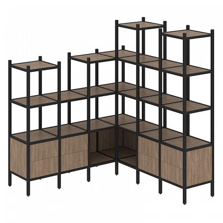 Стеллаж офисный угловой Loft VR.L-41