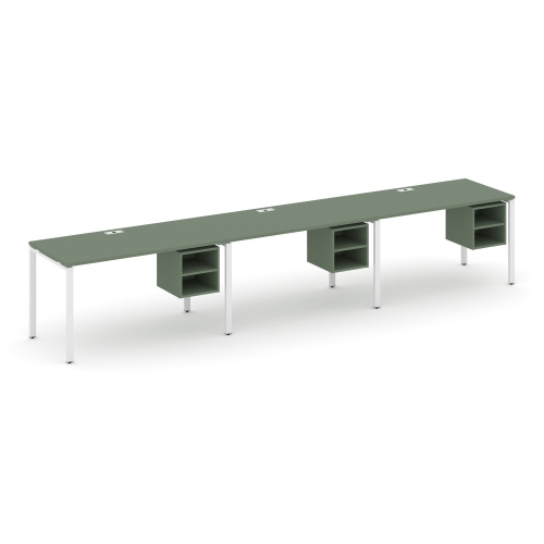 Бенч-система на 3 места с подвесными тумбами Concept CN.ORS-127 Бенч-система на 3 места с подвесными тумбами Concept CN.ORS-127