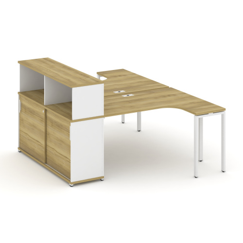 Бенч-система с опорным шкафом-купе с надставкой Concept CN.DSA-219 фото 11 Бенч-система с опорным шкафом-купе с надставкой Concept CN.DSA-219 фото 11