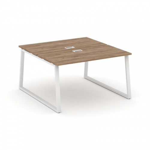 Style Project Рабочая станция 2-х сторон. SN-6T1.DRS-023 Акация Лорка/Металл Антрацит/Заглушка Пласт фото 11