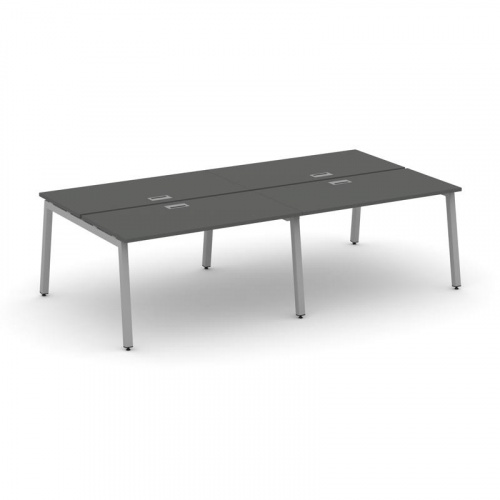 Style Project Рабочая станция 2-х сторон. SN-5A.DRS-034 Белый/Металл Антрацит 3160*1232*750 Style Project Рабочая станция 2-х сторон. SN-5A.DRS-034 Белый/Металл Антрацит 3160*1232*750