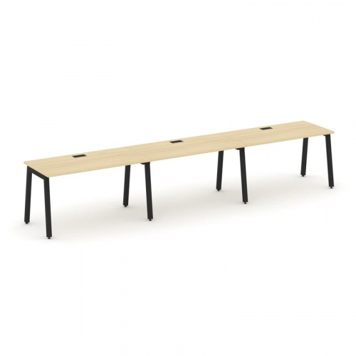 Style Project Рабочая станция 1 сторон. SN-5A.ORS-033 Дуб Наварра/Металл Антрацит 4140*600*750 фото 4