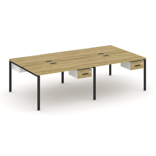 Бенч-система на 4 места с подвесными тумбами Concept CN.DRS-131 фото 6