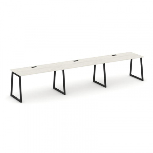 Style Project Рабочая станция 1 сторон. SN-4T1.ORS-043 Акация Лорка/Металл Антрацит/Заглушка Пластик фото 5