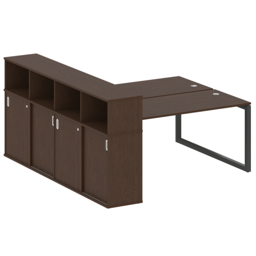 Бенч-система с шкафом-купе на О-обр. м/к Metal System Quattro 50БО.РС-СШК-4.4 фото 9 Бенч-система с шкафом-купе на О-обр. м/к Metal System Quattro 50БО.РС-СШК-4.4 фото 9