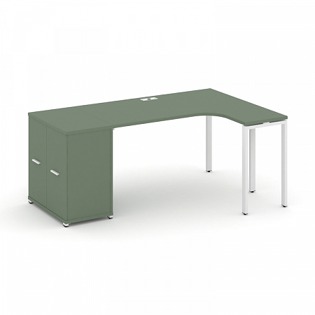 Стол эргономичный с опорным распашным шкафом Concept CN.SA-209(R)