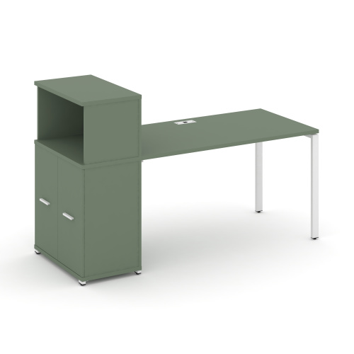 Стол офисный с опорным распашным шкафом Concept CN.SP-228 Стол офисный с опорным распашным шкафом Concept CN.SP-228