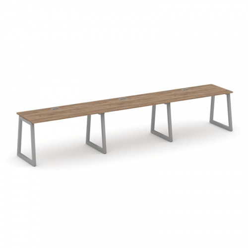 Style Project Рабочая станция 1 сторон. SN-5T1.ORS-034 Акация Лорка/Металл Антрацит/Заглушка Пластик фото 10