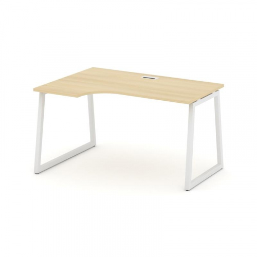 Style Project Стол рабочий эргоном. SN-4T1.SPA-021(L) Акация Лорка/Металл Антрацит/Заглушка Пластик фото 27