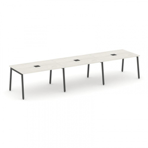 Style Project Стол переговорный SN-4A.SPRG-024 Белый/Металл Белый 4740*980*750 фото 20