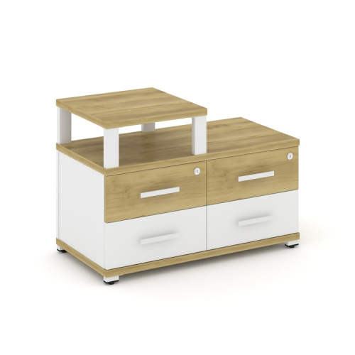 Тумба приставная с 4 ящиками Concept CN.TSP-002 W фото 3 Тумба приставная с 4 ящиками Concept CN.TSP-002 W фото 3