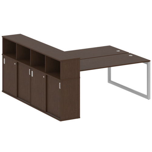 Бенч-система с шкафом-купе на О-обр. м/к Metal System Quattro 50БО.РС-СШК-4.5 фото 8 Бенч-система с шкафом-купе на О-обр. м/к Metal System Quattro 50БО.РС-СШК-4.5 фото 8