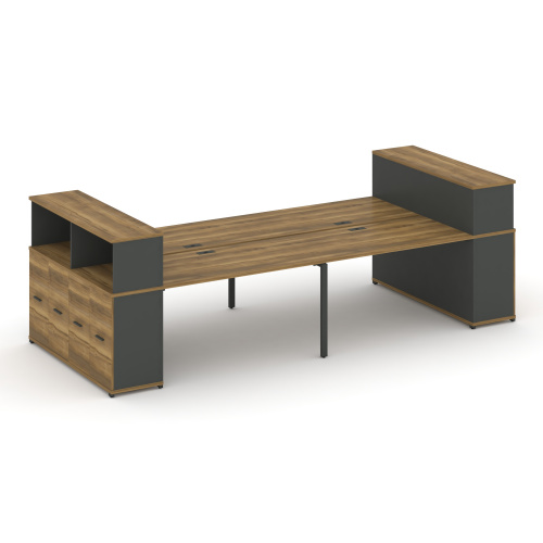 Бенч-система с опорными распашными шкафами Concept CN.DRS-269 Бенч-система с опорными распашными шкафами Concept CN.DRS-269