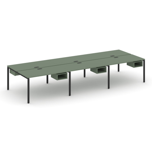 Бенч-система на 6 мест с подвесными тумбами Concept CN.DRS-141 Бенч-система на 6 мест с подвесными тумбами Concept CN.DRS-141
