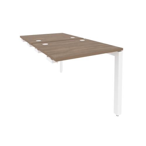 Стол-приставка двойной на П-обр. м/к Onix O.MP-D.SPR-0.7 фото 5