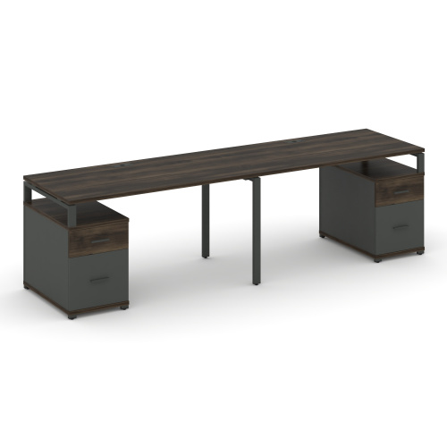 Бенч-система на 2 места с 2 опорными тумбами Concept CN.ORS-324 фото 3