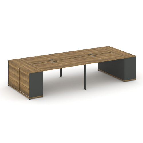 Бенч-система с опорными шкафами-купе Concept CN.DRS-279 Бенч-система с опорными шкафами-купе Concept CN.DRS-279