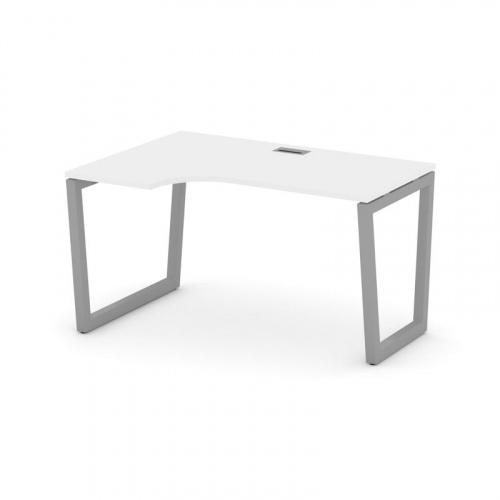 Style Project Стол рабочий эргоном. SN-5T2.SPA-001(L) Акация Лорка/Металл Антрацит/Заглушка Пластик фото 16