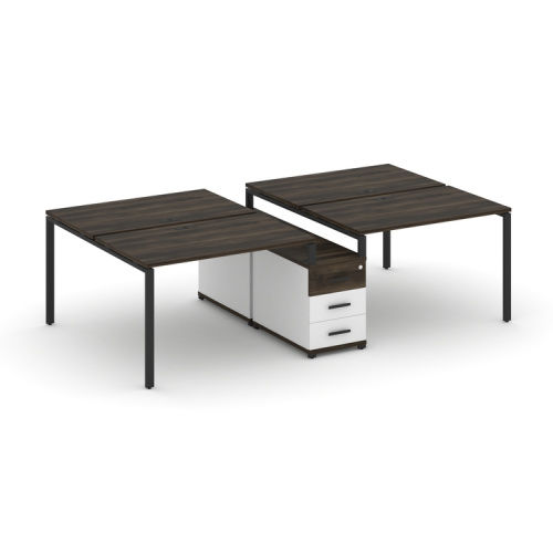 Бенч-система на 4 места с опорной тумбой Concept CN.DRS-310 фото 9