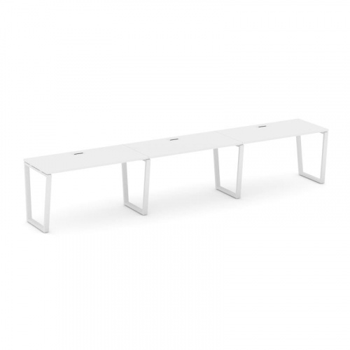 Style Project Рабочая станция 1 сторон. SN-6T2.ORS-043 Акация Лорка/Металл Антрацит/Заглушка Пластик фото 17