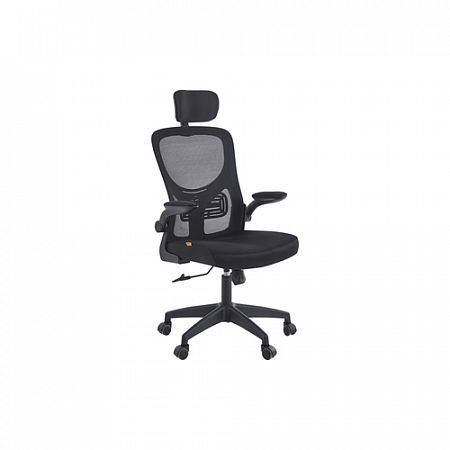 Кресло офисное Chairman CH633 (Чёрный пластик) (Сетка/Ткань)